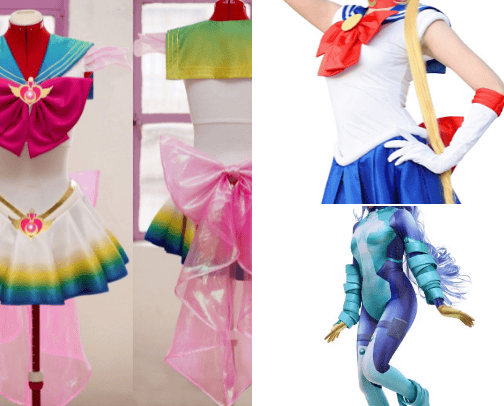 Cosplay cover photo collage