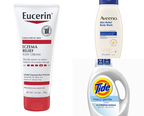 A Steroid Free Approach to Managing Eczema Prone Skin cover photo collage