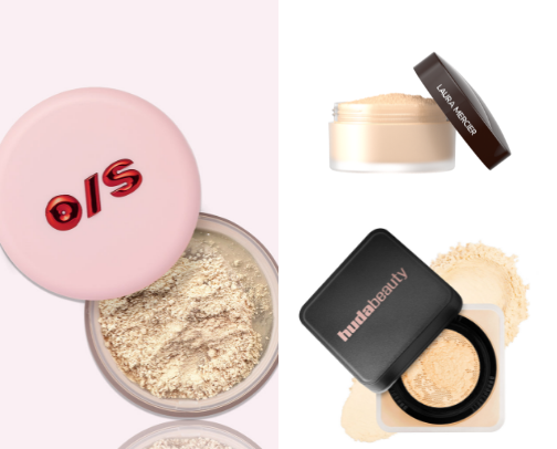 Flawless Setting Powders ✨ cover photo collage
