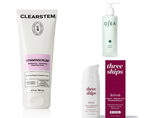 non toxic face washes cover photo collage