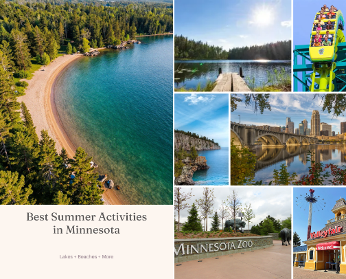 ☀️ Best Summer Activities in Minnesota cover photo collage