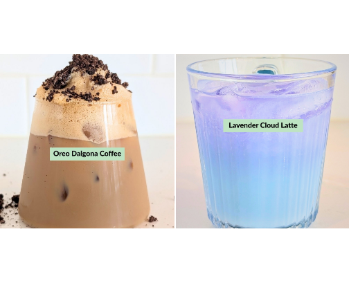 Insta-Worthy Coffee at Home (Recipes) cover photo collage