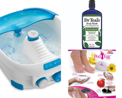 Nail Spa at home 💅🏾 cover photo collage