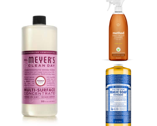 Safer Household Cleaning Products cover photo collage