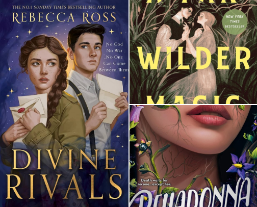 ⍣ the ultimate romantasy and sci-fi books ⍣ cover photo collage