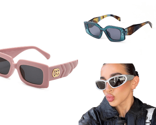 Glasses cover photo collage