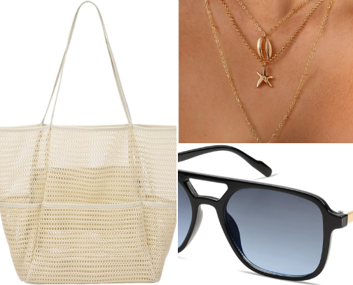 Beach Must Haves cover photo collage