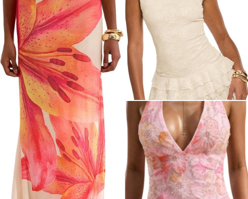 summer fashion favs cover photo collage
