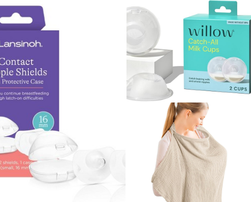 Breastfeeding & Pumping Essentials cover photo collage