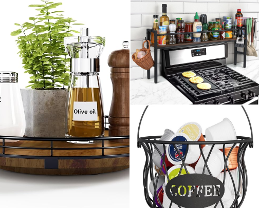 Retro kitchen organization I live by🫙💐 cover photo collage