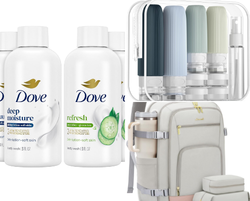 Curated List of My Favorite Travel Essentials cover photo collage