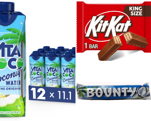 Favourite snacks cover photo collage