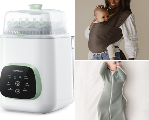 How to Survive the Newborn Stage cover photo collage