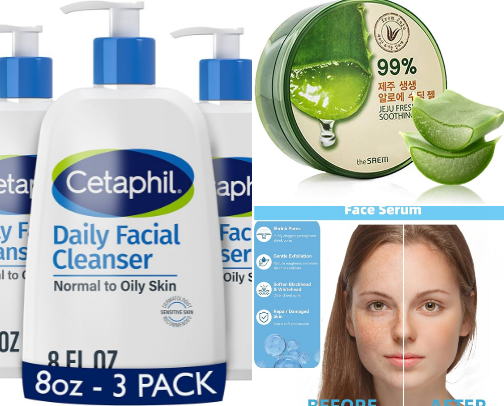 Skincare that keeps my skin glowing ✨💖 cover photo collage