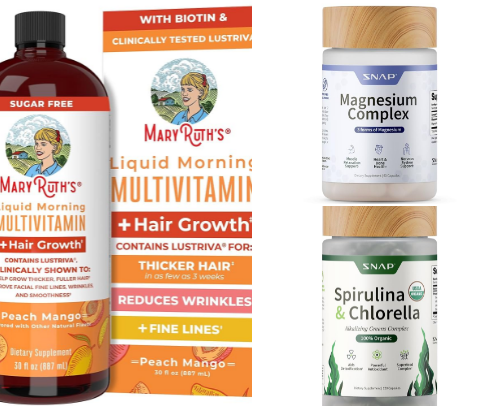 Supplements to feel good inside and out💪🏽 cover photo collage