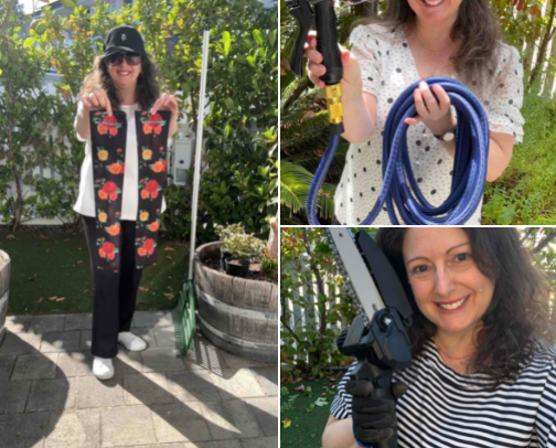 Garden Tools and Pet Supplies cover photo collage