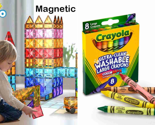 KIDS ART MATERIALS cover photo collage