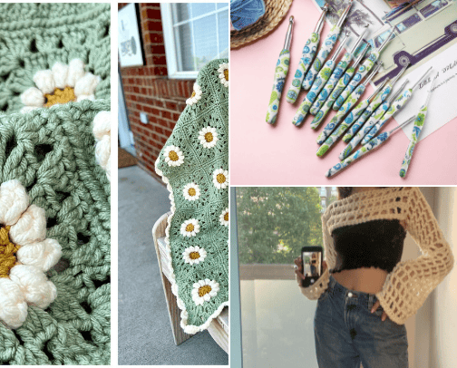You wanna crochet some cool things?🧶 cover photo collage