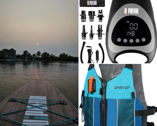 East Coast Canadian Paddleboarding cover photo collage