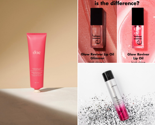 hot girl products cover photo collage