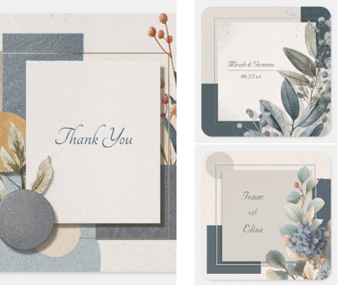 Zazzle Customizable Stickers cover photo collage