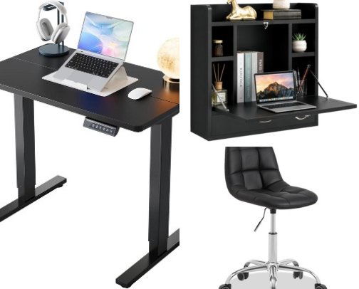 Small Home Office Setup: Desks, Storage and Decor That Fit cover photo collage