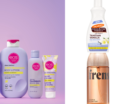 Lotions cover photo collage