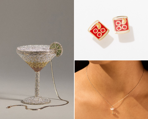 Cocktail Jewelry and Apparel cover photo collage