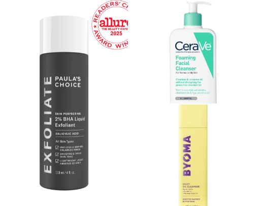 Skincare Essentials for Combo, Acne-Prone, and Sensitive Skin ⭐ cover photo collage