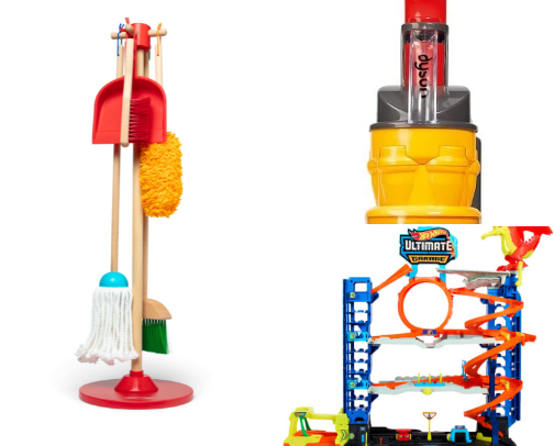 Toddler toys cover photo collage