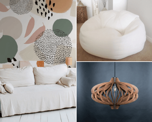 Living Room Inspiration cover photo collage