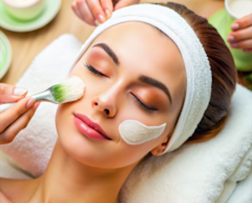 Skin care cover photo collage