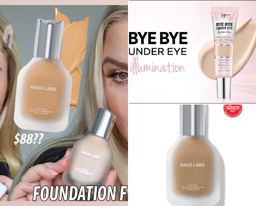 My favorite clean beauty products non toxic that will not mess up your hormones  💕🧼 cover photo collage