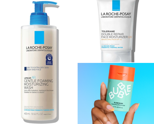 skincare for sensitive skin cover photo collage