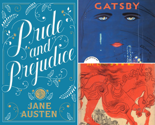 A Reading List From Rory Gilmore cover photo collage
