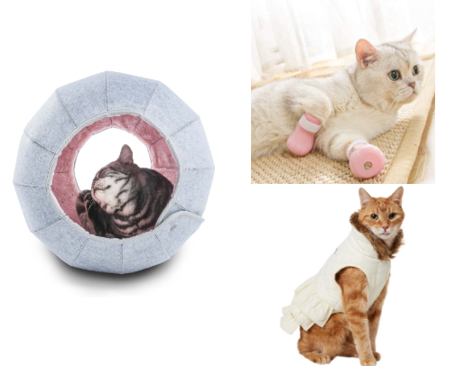 Best Cute Cat Essentials(Gifts) Under $50.. cover photo collage
