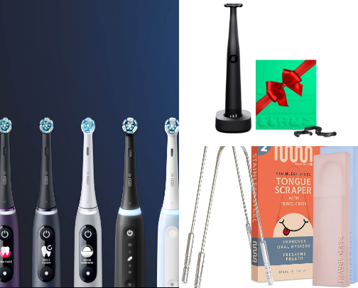 Oral care essentials 🦷 cover photo collage