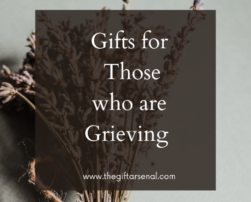Gifts for Those who are Grieving cover photo collage