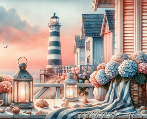 Cozy Coastal Cottagecore Décor & Retreat Finds cover photo collage