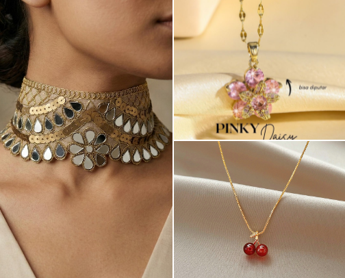 The Ultimate Style Catalyst: Women’s Fashion Necklaces cover photo collage