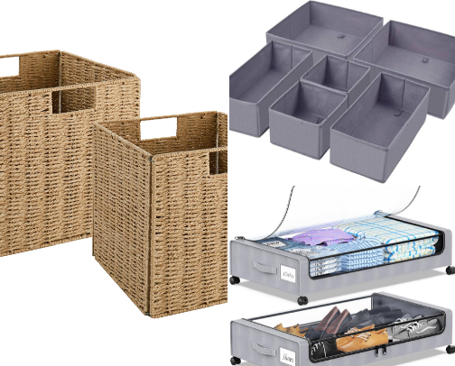 Storage & Organization cover photo collage