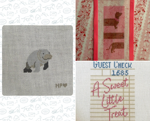 Needlepoint Canvases I love Under $30!! cover photo collage