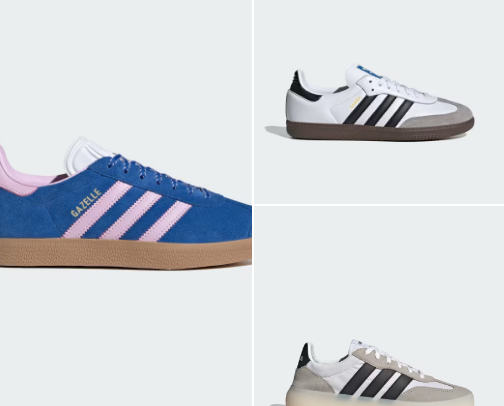 Must have Adidas sneakers in 2025 for affordable price🔥🔥 cover photo collage
