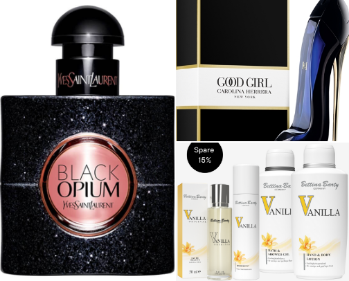 Parfume- for every mood, every you cover photo collage