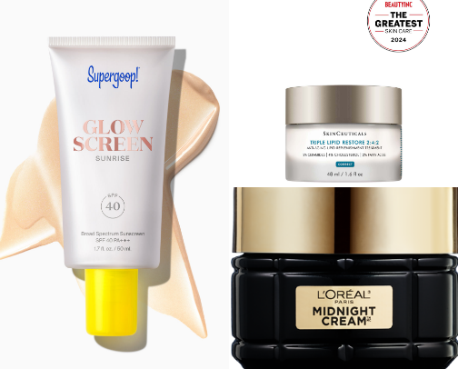 Skin Care Routine 40+ cover photo collage