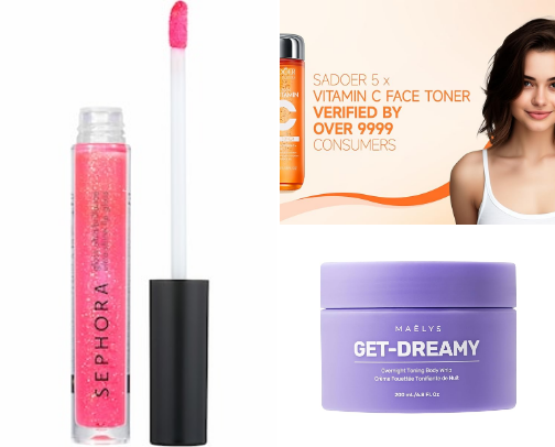 My favorite beauty recs cover photo collage