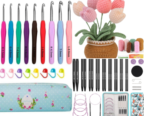 ESSENTIALS FOR THE BEGINNER FIBER ARTIST! cover photo collage