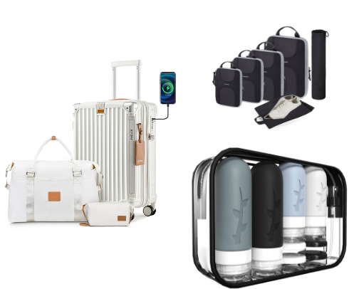 Top Amazon Travel Essentials for Carry-On Flights cover photo collage
