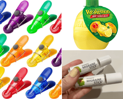 Migraine Headache MUST HAVES cover photo collage