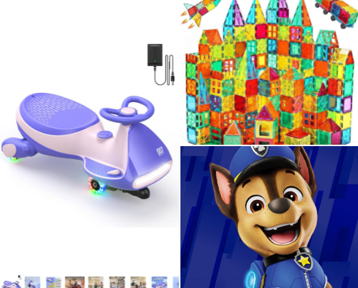 Parent approved toys past and present 💕✨ cover photo collage